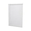 Simple Spaces PVCMB-1A Blind, 64 In L, 23 In W, Vinyl, White(Simple Spaces Pvcmb 1a Cordless Mini Blind 64 In L 23 In W Vinyl White)