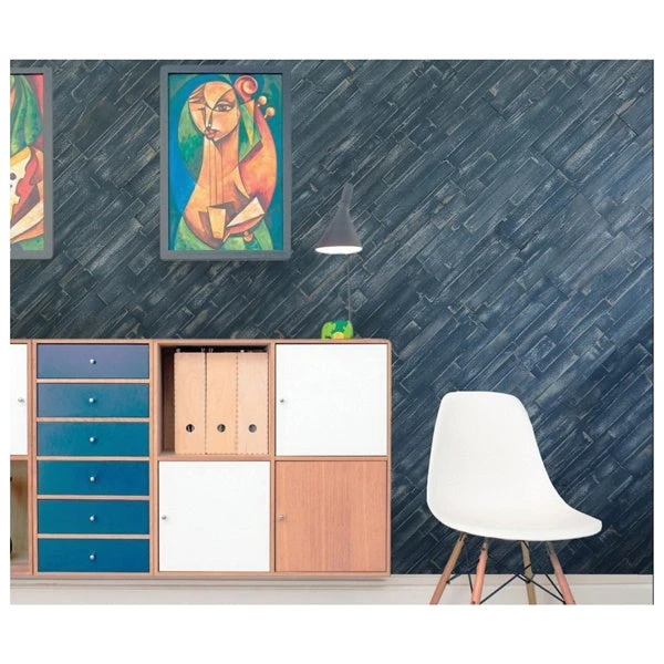 Mywoodwall 101011000 Wall Panel, 23-5/8 In L, 4-7/8 In W, Wood, Blue Ocean(Mywoodwall 101011000 Wall Panel 23 5 8 In L 4 7 8 In W Wood Blue Ocean) 4 Mywoodwall 101011000 Wall Panel, 23-5/8 In L, 4-7/8 In W, Wood, Blue Ocean(Mywoodwall 101011000 Wall Panel 23 5 8 In L 4 7 8 In W Wood Blue Ocean) - Image 2