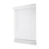 Simple Spaces FWMB-8 Blind, 64 In L, 23 In W, Faux Wood, White(Simple Spaces Fwmb 8 Cordless Mini Blind 64 In L 23 In W Faux Wood White)