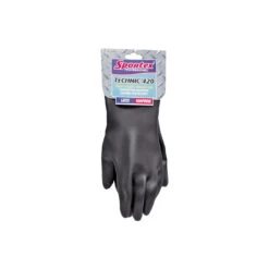 Spontex 33545 Protective Gloves, M, 12-1/2 In L, Neoprene, Black(Spontex 33545 High Tensile Strength Protective Gloves M 12 1 2 In L Neoprene Black)