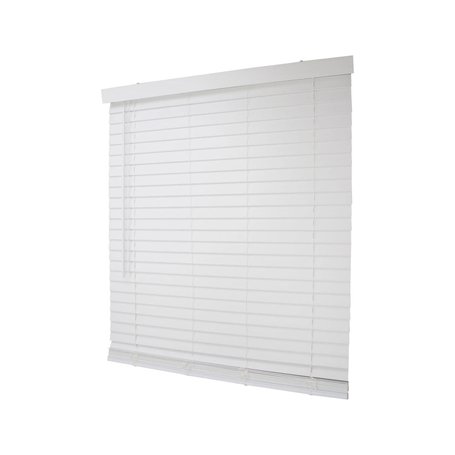 Simple Spaces FWMB-17 Blind, 64 In L, 39 In W, Faux Wood, White(Simple Spaces Fwmb 17 Cordless Mini Blind 64 In L 39 In W Faux Wood White) 3 Simple Spaces FWMB-17 Blind, 64 In L, 39 In W, Faux Wood, White(Simple Spaces Fwmb 17 Cordless Mini Blind 64 In L 39 In W Faux Wood White)