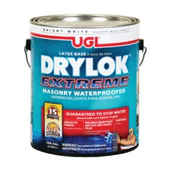 UGL DRYLOK EXTREME 28613 Masonry Waterproofer, White, Liquid, 1 Gal Pail(Ugl Drylok Extreme 28613 Masonry Waterproofer White Liquid 1 Gal Package Pail)