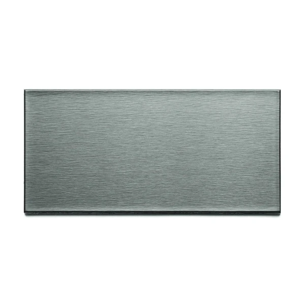 ASPECT A5250 Wall Tile, 6 In L, 3 In W, 1/8 In Thick, Metal, Brushed Stainless Steel(Aspect A5250 Wall Tile 6 In L 3 In W 1 8 In Thick Metal Brushed Stainless Steel) 3 ASPECT A5250 Wall Tile, 6 In L, 3 In W, 1/8 In Thick, Metal, Brushed Stainless Steel(Aspect A5250 Wall Tile 6 In L 3 In W 1 8 In Thick Metal Brushed Stainless Steel)