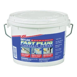 UGL DRYLOK Fast Plug 00917 Hydraulic Cement, Gray, Powder, 4 Lb(Ugl Drylok Fast Plug 00917 Hydraulic Cement Gray Powder 4 Lb Package)