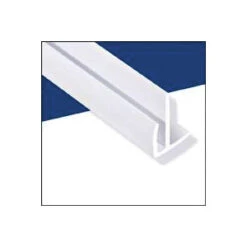 WallTuf 92587 Corner Moulding, 8 Ft L, Vinyl, White(Walltuf 92587 Corner Molding 8 Ft L Vinyl White)