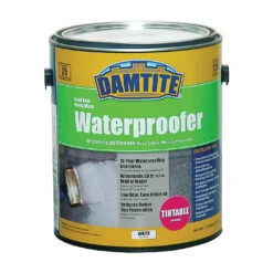 DAMTITE 03550 Latex Waterproofer, White, Liquid, 1 Gal Pail(Damtite 03550 Latex Waterproofer White Liquid 1 Gal Package Pail)