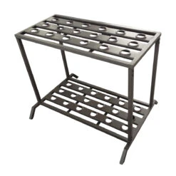 Seasonal Trends MDS-UMBST Umbrella Rack, 30 In H, Steel, Black(Seasonal Trends Mds Umbst Umbrella Rack 30 In H Steel Black)