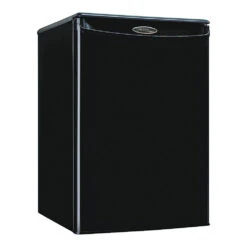Danby Designer Series DAR026A1BDD Compact Refrigerator, 2.6 Cu-ft Overall, Black(Danby Designer Dar026a1bdd Compact Refrigerator 2 6 Cu Ft Overall Black)