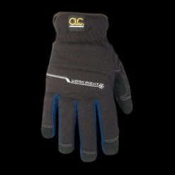 CLC FlexGrip L123L Work Gloves, Men's, L, Open Cuff, Black(Clc Flexgrip L123l Work Gloves Mens L Open Cuff Black)
