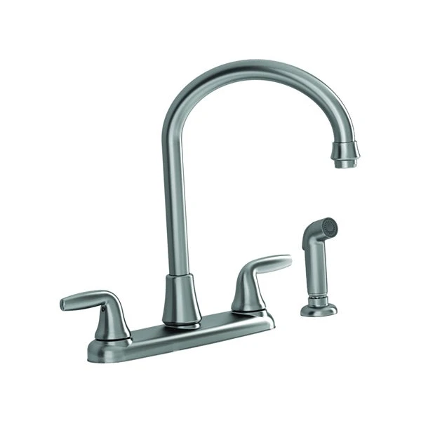 American Standard Jocelyn Series 9316.451.075 Kitchen Faucet With Side Sprayer, 1.8 Gpm, 2-Faucet Handle, Brass(American Standard Jocelyn 9316 451 075 Kitchen Faucet With Side Spray 1 8 Gpm 2 Faucet Handle Brass) 3 American Standard Jocelyn Series 9316.451.075 Kitchen Faucet With Side Sprayer, 1.8 Gpm, 2-Faucet Handle, Brass(American Standard Jocelyn 9316 451 075 Kitchen Faucet With Side Spray 1 8 Gpm 2 Faucet Handle Brass)