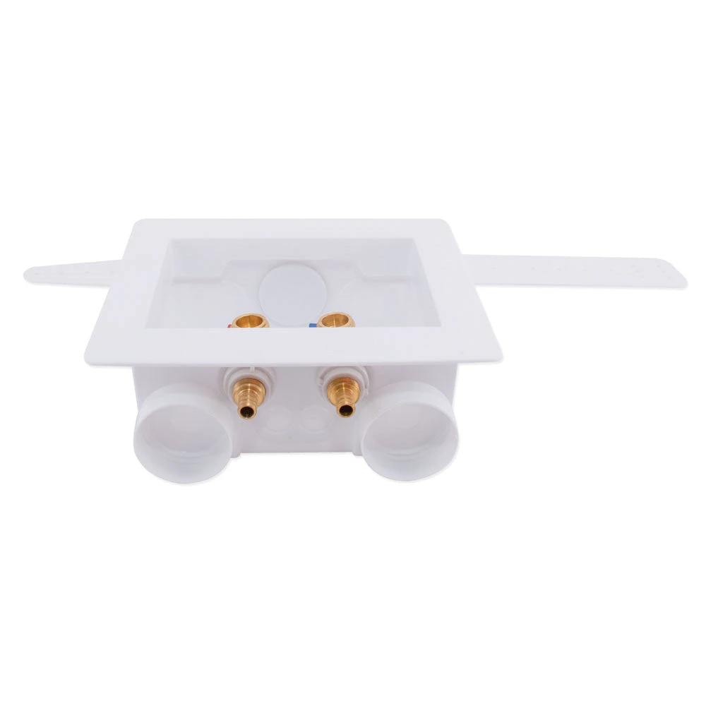 EASTMAN 60245 Washing Machine Outlet Box, 1/2, 3/4 In Connection, Brass(Eastman 60245 Washing Machine Outlet Box 1 2 3 4 In Connection Brass) 4 EASTMAN 60245 Washing Machine Outlet Box, 1/2, 3/4 In Connection, Brass(Eastman 60245 Washing Machine Outlet Box 1 2 3 4 In Connection Brass) - Image 2