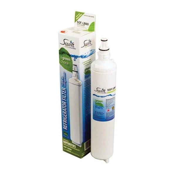 SWIFT GREEN FILTERS SGF-LB60 Refrigerator Water Filter, 0.5 Gpm, 0.5 Um Filter, Coconut Shell Carbon Block Filter Media(Swift Green Filters Sgf Lb60 Refrigerator Water Filter 0 5 Gpm 0 5 Um Filter) 4 SWIFT GREEN FILTERS SGF-LB60 Refrigerator Water Filter, 0.5 Gpm, 0.5 Um Filter, Coconut Shell Carbon Block Filter Media(Swift Green Filters Sgf Lb60 Refrigerator Water Filter 0 5 Gpm 0 5 Um Filter) - Image 2