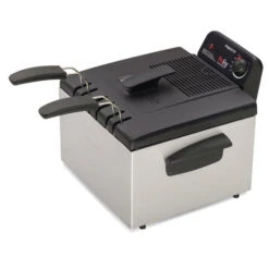 Presto ProFry Series 05466/05464 Deep Fryer, 5 Qt Capacity(Presto Profry 05466 Deep Fryer 5 Qt Capacity)