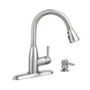 American Standard McKenzie Series 9012.301.075 Kitchen Faucet With Soap Dispenser, 1.8 Gpm, 1-Faucet Handle(American Standard Mckenzie 9012 301 075 Kitchen Faucet With Soap Dispenser 1 8 Gpm 1 Faucet Handle Zinc) 2 American Standard McKenzie Series 9012.301.075 Kitchen Faucet With Soap Dispenser, 1.8 Gpm, 1-Faucet Handle(American Standard Mckenzie 9012 301 075 Kitchen Faucet With Soap Dispenser 1 8 Gpm 1 Faucet Handle Zinc) -ShopKoopman Store 100011661