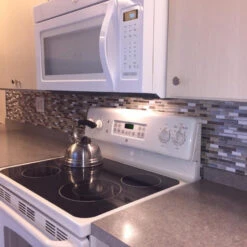 Smart Tiles SM1053-1 Mosaic Wall Tile, 10.2 In L, 9.1 In W, 1/8 In Thick, Composite Vinyl, Beige/Tan, Gloss(Smart Tiles Sm1053 1 Mosaic Wall Tile 10 2 In L 9 1 In W 1 8 In Thick Composite Vinyl Beige Tan Gloss) 9 Smart Tiles SM1053-1 Mosaic Wall Tile, 10.2 In L, 9.1 In W, 1/8 In Thick, Composite Vinyl, Beige/Tan, Gloss(Smart Tiles Sm1053 1 Mosaic Wall Tile 10 2 In L 9 1 In W 1 8 In Thick Composite Vinyl Beige Tan Gloss) -ShopKoopman Store 100013667 3