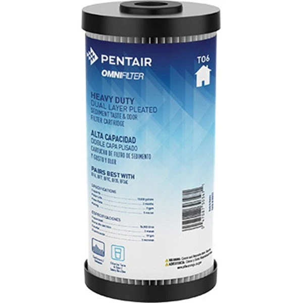 Pentair OMNIFilter Series TO6-SS2-S06 Filter Cartridge, 5 Um Filter, Cellulose Carbon Filter Media, Pleated Paper(Pentair Omnifilter To6 Ss2 S06 Filter Cartridge 5 Um Filter Cellulose Carbon Filter Media Pleated Paper) 3 Pentair OMNIFilter Series TO6-SS2-S06 Filter Cartridge, 5 Um Filter, Cellulose Carbon Filter Media, Pleated Paper(Pentair Omnifilter To6 Ss2 S06 Filter Cartridge 5 Um Filter Cellulose Carbon Filter Media Pleated Paper)