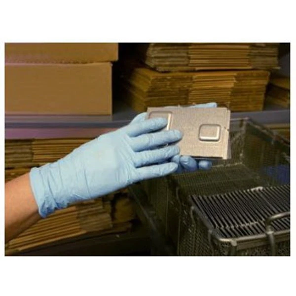 BOSS 1UH0001L Disposable Gloves, L, Nitrile, Powdered, Blue, 9-1/2 In L(Boss 1uh0001l Disposable Powdered Disposable Gloves L 9 1 2 In L Rolled Cuff Powdered Nitrile Blue) 4 BOSS 1UH0001L Disposable Gloves, L, Nitrile, Powdered, Blue, 9-1/2 In L(Boss 1uh0001l Disposable Powdered Disposable Gloves L 9 1 2 In L Rolled Cuff Powdered Nitrile Blue) - Image 2