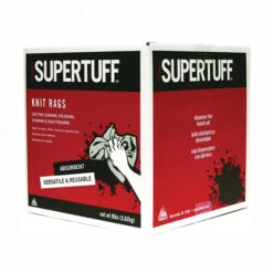 Trimaco 10833 Wiping Cloth, Cotton, White(Trimaco 10833 Mixed Knit Wiping Cloth White 10 Box)