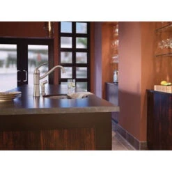 Moen Wetherly Series 87999SRS Kitchen Faucet, 1.5 Gpm, 1-Faucet Handle, Stainless Steel, Stainless Steel, Deck Mounting(Moen Wetherly 87999srs Kitchen Faucet 1 5 Gpm 1 Faucet Handle Stainless Steel Stainless Steel Deck Mounting)