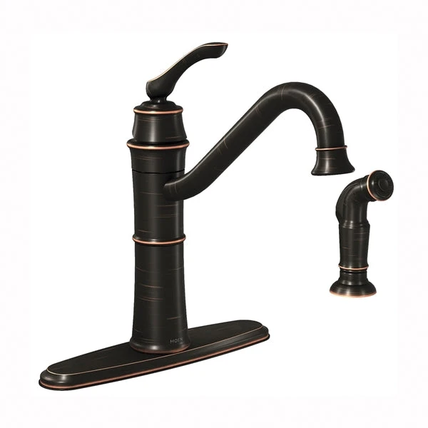 Moen Wetherly Series 87999BRB Kitchen Faucet, 1.5 Gpm, 1-Faucet Handle, Stainless Steel, Mediterranean Bronze(Moen Wetherly 87999brb Kitchen Faucet 1 5 Gpm 1 Faucet Handle Stainless Steel Mediterranean Bronze) 3 Moen Wetherly Series 87999BRB Kitchen Faucet, 1.5 Gpm, 1-Faucet Handle, Stainless Steel, Mediterranean Bronze(Moen Wetherly 87999brb Kitchen Faucet 1 5 Gpm 1 Faucet Handle Stainless Steel Mediterranean Bronze)