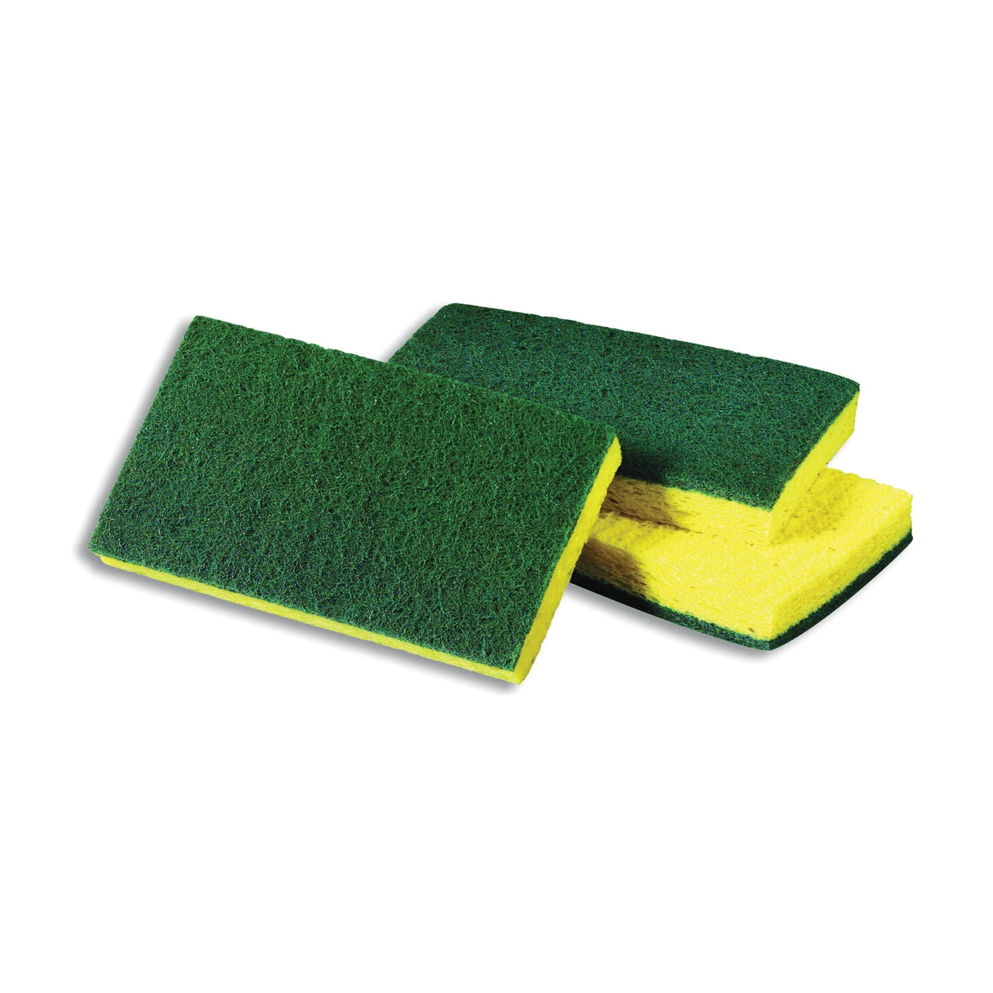 Scotch-Brite 74 Scrub Sponge, 6.1 In L, 3.6 In W, 0.7 In Thick, Cellulose/Fiber/Mineral/Resin, Green/Yellow(Scotch Brite 74 Scrub Sponge 6 1 In L 3 6 In W 0 7 In Thick Cellulose Fiber Mineral Resin Green Yellow) 3 Scotch-Brite 74 Scrub Sponge, 6.1 In L, 3.6 In W, 0.7 In Thick, Cellulose/Fiber/Mineral/Resin, Green/Yellow(Scotch Brite 74 Scrub Sponge 6 1 In L 3 6 In W 0 7 In Thick Cellulose Fiber Mineral Resin Green Yellow)