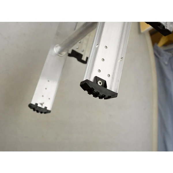 WERNER AA1510B Attic Ladder, 7 Ft To 9 Ft 10 In H Ceiling, 18 X 24 In Ceiling Opening, 12-Step, 250 Lb, Aluminum(Werner Aa1510b Attic Ladder 7 Ft To 9 Ft 10 In H Ceiling 18 X 24 In Ceiling Opening 12 Step 250 Lb Aluminum) 3 WERNER AA1510B Attic Ladder, 7 Ft To 9 Ft 10 In H Ceiling, 18 X 24 In Ceiling Opening, 12-Step, 250 Lb, Aluminum(Werner Aa1510b Attic Ladder 7 Ft To 9 Ft 10 In H Ceiling 18 X 24 In Ceiling Opening 12 Step 250 Lb Aluminum)