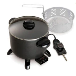 Presto Kitchen Kettle Series 06006 Multi-Cooker/Steamer, 6 Qt Capacity(Presto Kitchen Kettle 06006 Multi Cooker Steamer 6 Qt Capacity)