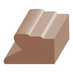 EL & EL 953RFJ Stucco Moulding, 1-1/4 In W, Redwood(El El 953rfj Stucco Mould 1 1 4 In W Redwood)