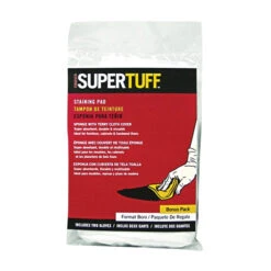 Trimaco SuperTuff 10101 Staining Pad With Gloves, 4-3/4 In L, 3-3/4 In W(Trimaco Supertuff 10101 Staining Pad With Gloves 4 3 4 In L 3 3 4 In W)
