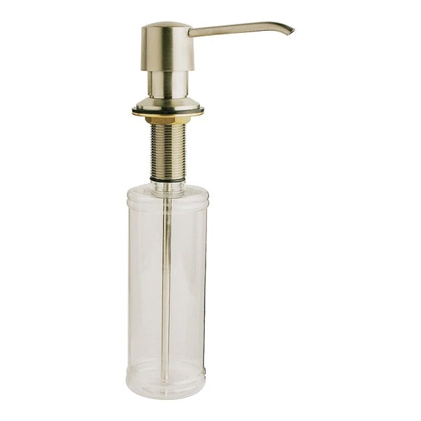Keeney K612DSBN Soap Lotion Dispenser, Plastic/Stainless Steel, Clear, Brushed Nickel(Keeney K612dsbn Soap Lotion Dispenser Plastic Stainless Steel Clear Brushed Nickel) 3 Keeney K612DSBN Soap Lotion Dispenser, Plastic/Stainless Steel, Clear, Brushed Nickel(Keeney K612dsbn Soap Lotion Dispenser Plastic Stainless Steel Clear Brushed Nickel)