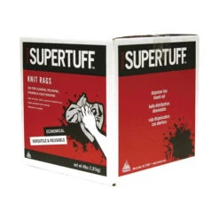 Trimaco 10832 Wiping Cloth, Cotton, White(Trimaco 10832 Mixed Knit Wiping Cloth Cotton White 5 Box)