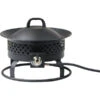 Seasonal Trends 50170/67805A Patio Fire Pit, 18-1/2 In OAW, Steel(Seasonal Trends 50170 67805a Patio Fire Pit 18 1 2 In Oaw Steel) -ShopKoopman Store 100068843