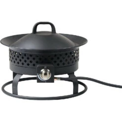 Seasonal Trends 50170/67805A Patio Fire Pit, 18-1/2 In OAW, Steel(Seasonal Trends 50170 67805a Patio Fire Pit 18 1 2 In Oaw Steel)