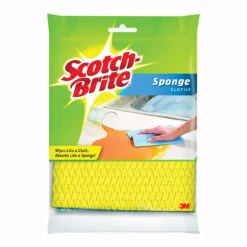 Scotch-Brite 9055 Sponge Cloth, 7.8 In L, 6.8 In W, Cellulose, Blue(Scotch Brite 9055 Sponge Cloth 7 8 In L 6 8 In W Cellulose Blue)