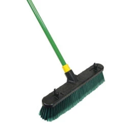 Quickie Bulldozer 00528 Push Broom, Polypropylene Bristle, Steel Handle(Quickie Bulldozer 00528 Push Broom Polypropylene Bristle Steel Handle)