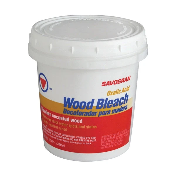 SAVOGRAN 10501 Wood Bleach, 12 Oz, Crystalline Solid, White(Savogran 10501 Wood Bleach 12 Oz Package Crystalline Solid White) 3 SAVOGRAN 10501 Wood Bleach, 12 Oz, Crystalline Solid, White(Savogran 10501 Wood Bleach 12 Oz Package Crystalline Solid White)