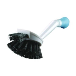 Quickie 121MB Dishwash Brush With Microban, Polypropylene Bristle, Plastic Handle, Blue/White(Quickie 121mb Dishwash Brush With Microban Polypropylene Bristle Plastic Handle Blue White)
