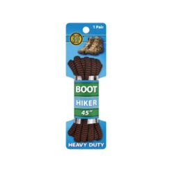 Shoe Gear 1N310-15 Alpine Boot Lace, Round, Black/Brown, 45 In L(Shoe Gear 1n310 15 Alpine Boot Lace Round Black Brown 45 In L 2 Piece Pack)