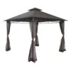Seasonal Trends 59936 Avalon Gazebo, 10 Ft W Exterior, 10 Ft D Exterior, 10 Ft H Exterior(Seasonal Trends 59936 Avalon Gazebo 10 Ft W Exterior 10 Ft D Exterior 10 Ft H Exterior) -ShopKoopman Store 100302893