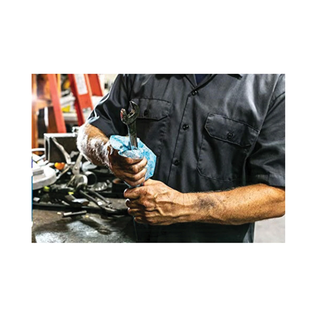 GUNK MPDW30 Multi-Purpose Wipes, 8 In L, 12 In W, Citrus(Gunk Mpdw30 Multi Purpose Degreaser Wipe 30) 5 GUNK MPDW30 Multi-Purpose Wipes, 8 In L, 12 In W, Citrus(Gunk Mpdw30 Multi Purpose Degreaser Wipe 30) - Image 3