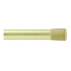 Kenney KN611 Spring Tension Rod, 5/8 In Dia, 28 To 48 In L, Brass(Kenney Kn611 Spring Tension Rod 5 8 In Dia 28 To 48 In L Brass)