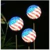 Alpine SLC528BB-9 Solar Garden Stake, Ni-Cd Battery, Americana Globe, LED Lamp(Alpine Slc528bb 9 Solar Garden Stake Ni Cd Battery Americana Globe Led Lamp) -ShopKoopman Store 101757417