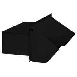 Broan 639 Wall Cap, Steel, Black, Epoxy, For: 3-1/4 X 10 In Duct Range Hoods And Bath Ventilation Fans(Broan 639 Wall Cap Steel Black Epoxy For 3 1 4 X 10 In Duct Range Hoods And Bath Ventilation Fans 1 Pack)