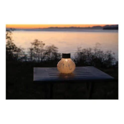 ALLSOP 30454 Solar Lantern, Tea, LED Lamp, White, Battery Included: Yes(Allsop 30454 Solar Lantern Tea Led Lamp White Battery Included Yes) -ShopKoopman Store 101890187 2