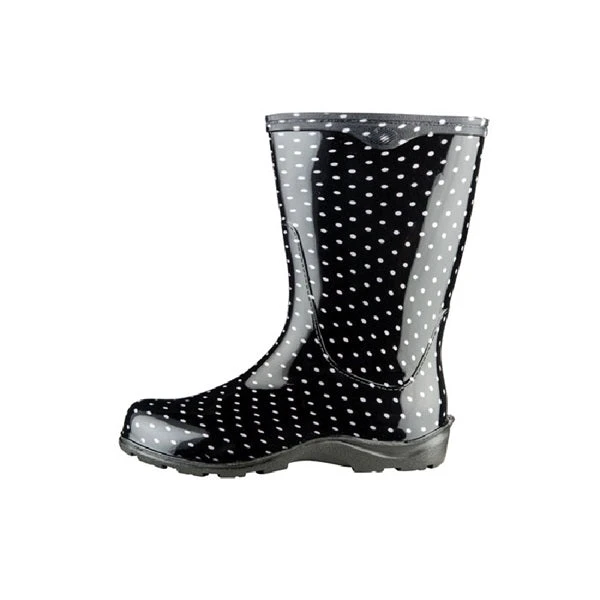Sloggers 5013BP-06 Rain And Garden Boots, 6 In, Polka Dot, Black/White(Sloggers 5013bp 06 Rain And Garden Boots 6 In Polka Dot Black White) 4 Sloggers 5013BP-06 Rain And Garden Boots, 6 In, Polka Dot, Black/White(Sloggers 5013bp 06 Rain And Garden Boots 6 In Polka Dot Black White) - Image 2