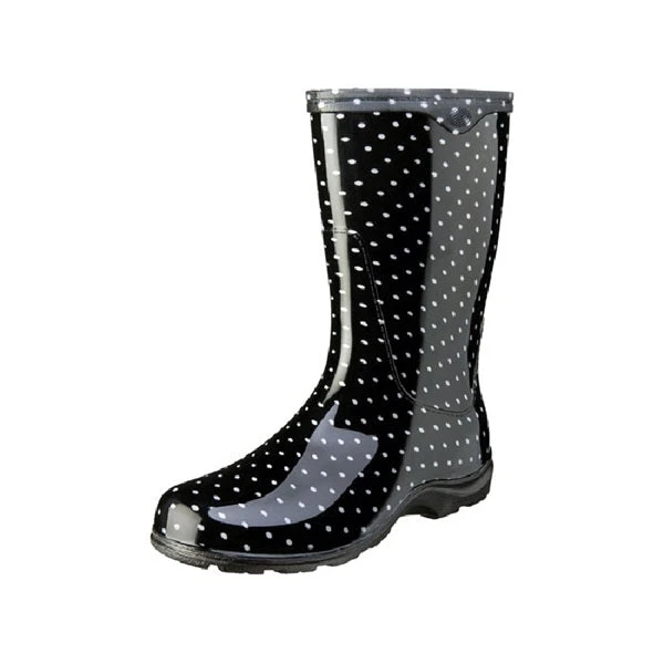Sloggers 5013BP-06 Rain And Garden Boots, 6 In, Polka Dot, Black/White(Sloggers 5013bp 06 Rain And Garden Boots 6 In Polka Dot Black White) 3 Sloggers 5013BP-06 Rain And Garden Boots, 6 In, Polka Dot, Black/White(Sloggers 5013bp 06 Rain And Garden Boots 6 In Polka Dot Black White)