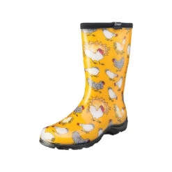 Sloggers 5016CDY-07 Rain And Garden Boots, 7 In, Chicken, Daffodil Yellow(Sloggers 5016cdy 07 Rain And Garden Boots 7 In Chicken Daffodil Yellow)