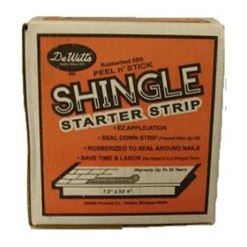 DeWitt 968 Shingle Starter And Rake Strip, Black, Solid(Dewitt 968 Shingle Starter And Rake Strip Black Solid)