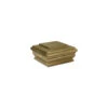 Woodway 870.2032 Post Cap, 4 In L, 4 In W, Wood(Woodway 870 2032 Flat Top 4 In L 4 In W Wood)