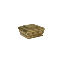 Woodway 870.2032 Post Cap, 4 In L, 4 In W, Wood(Woodway 870 2032 Flat Top 4 In L 4 In W Wood)